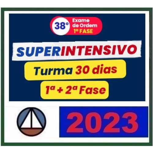 OAB 38 - 1ª FASE XXXVIII (38) - ACESSO TOTAL - CERS - EXAME DE ORDEM - 2023