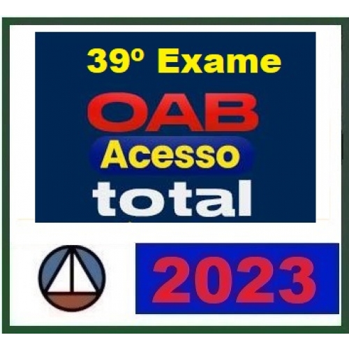 Curso OAB 1ª Fase 39 (Acesso Total) Cers 2023